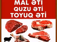 TOPDANSATIŞ HALAL ƏTLƏR Ukraynadan Azərbaycana idxal olunmuş — φωτογραφία 1