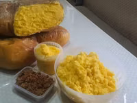 Домашний топлёный коровий жир (топлёное масло/гхи) и шкварки - — 3-rasm