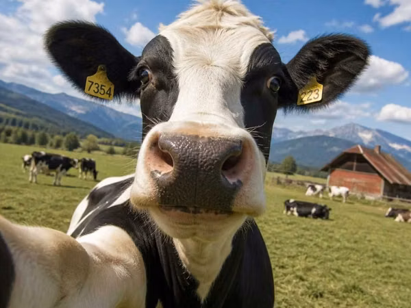 सांड, Russian Black pied cattle — कज़ाखस्तान