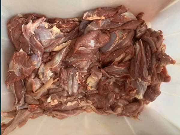 Мясо говядины без кости на фарш