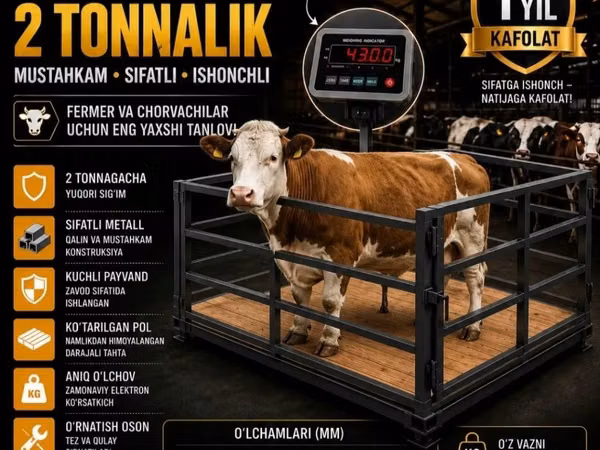 Chorva mol tarozi 2 tonnalik