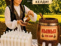 Кымыз, саамал, В розницу, Бесплатная доставка — foto 1