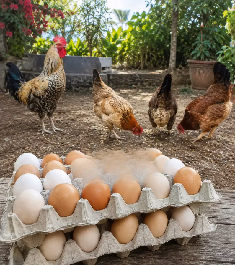 Fertilised Improved Kienyeji X Orpington/Australops Egg