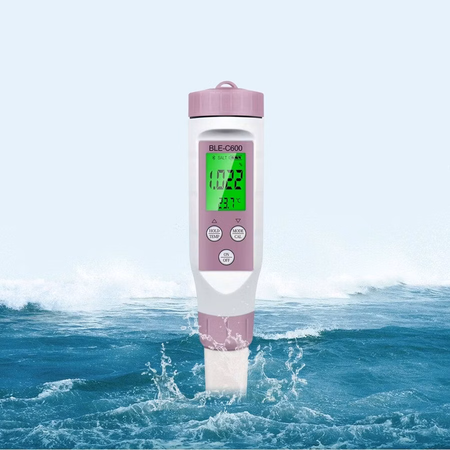 Tester apă 7 în 1: pH, TDS, EC, ORP, Salinitate, Temp., S.G.