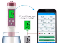 Tester apă 7 în 1: pH, TDS, EC, ORP, Salinitate, Temp., S.G. — 照片 5