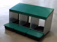 Cuibar pentru găini cu colector de ouă Des Champs MG03 (3 sectiuni) — ছবি 1