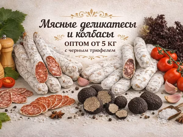 Салями с черным трюфелем оптом