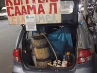 Султан Кымыз саамал бээнин суту кунуно КумБел жайлоосунан келет г — фото 1