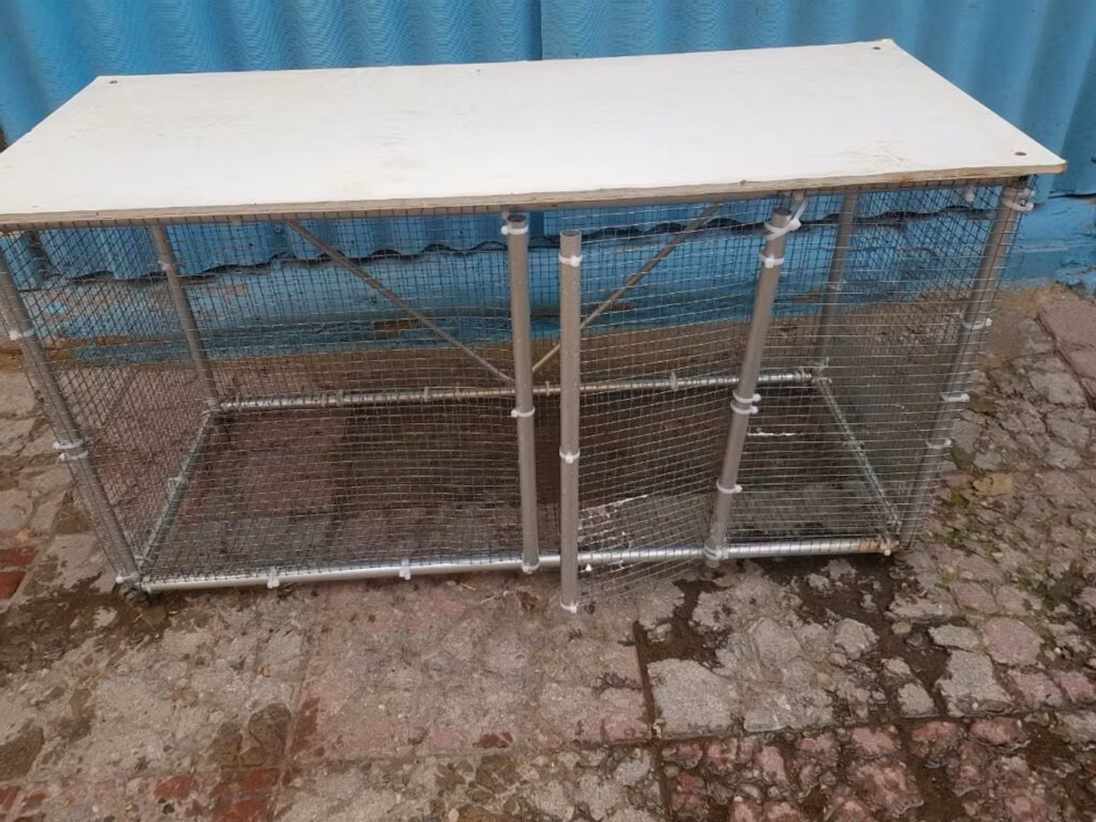 70azn uzunluq 1m× en40sm hundurluk 50sm aliminium profil temiz
