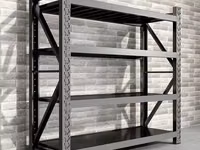 Raft metalic – rezistent, modern și ușor de montat! — ფოტო 1