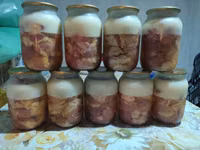 Se vinde tusonca de purcel in borcane de 1kg — 1-сурет
