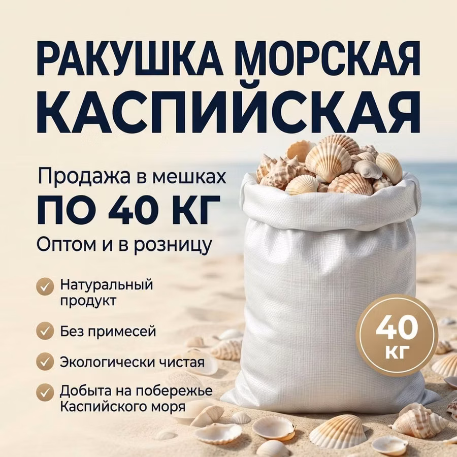 Ракушка кормовая каспийская