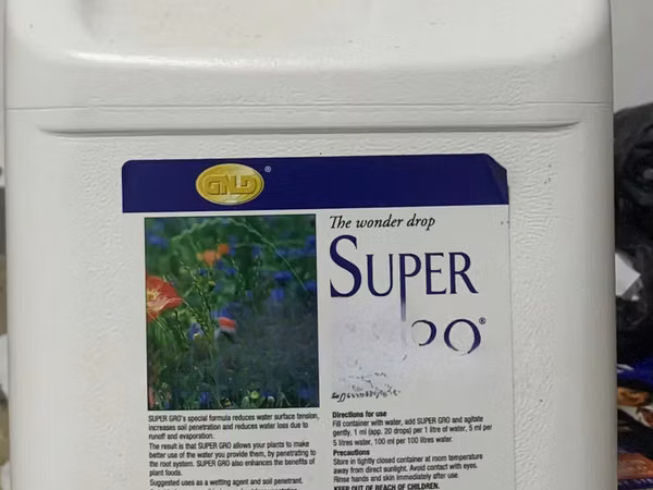 Liquid Fertiliser Super Gro