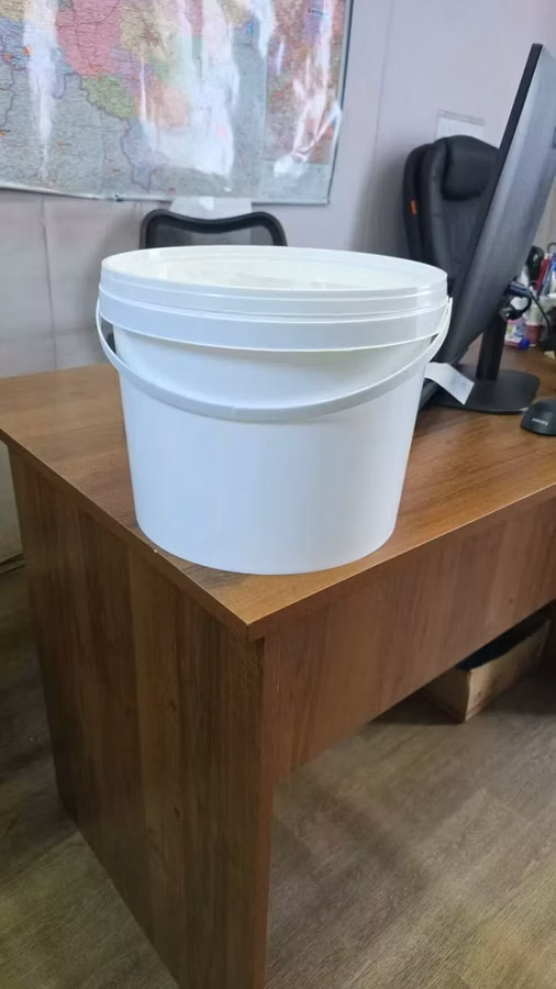 Ведро 11.4 л белое