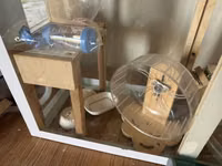 Çunqarık və Hamster üçün geniş akvarium tipli qəfəs və aksesuar — φωτογραφία 4