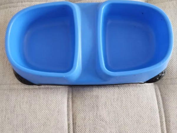 İkili heyvan yem-kasa - Material: yüngül və möhkəm plastik - Rəng