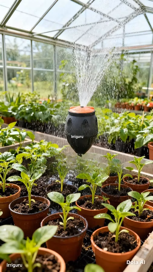 Plastic Egg Sprayer for Farm Irrigation