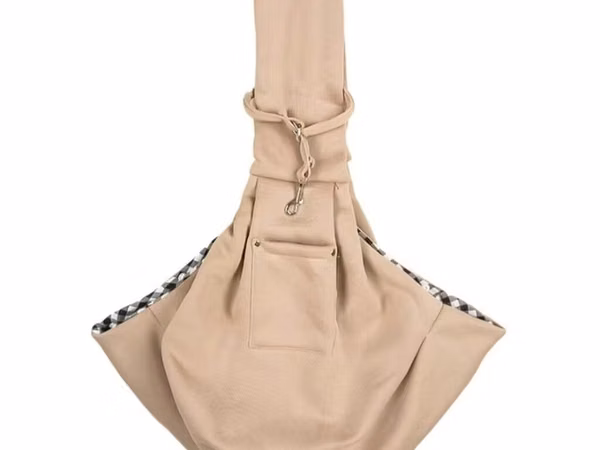 Ev heyvanları üçün çiyin asqılı daşıma çantası - Model: sling tipli