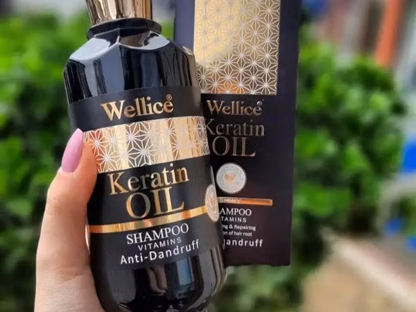 Wellice Keratin Oil Şampun – Kepek əleyhinə, vitaminli saç baxımı