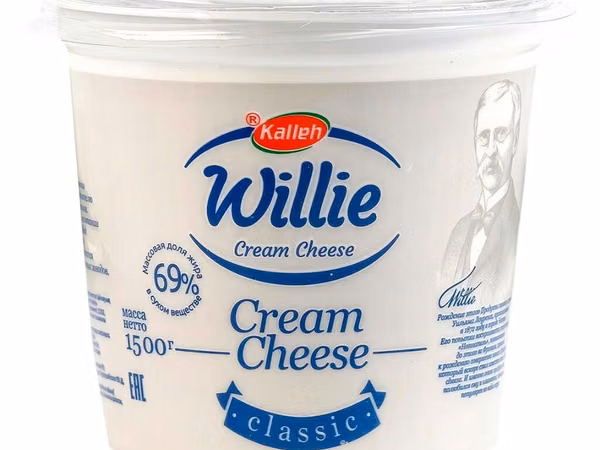 Классический сливочный сыр Kalleh Willie, представленный в удобной