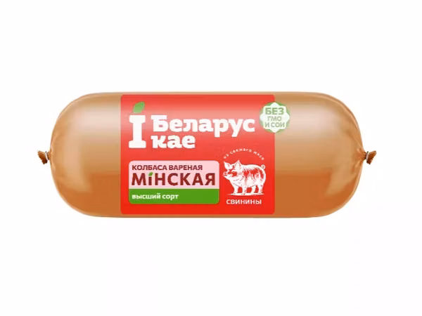 Колбаса вареная "минская" (беларусь)