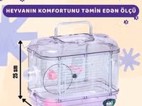 Xamyak və cunqariq qəfəsi. Xomyak və cunqarikləriniz üçün maraqlı — φωτογραφία 3