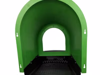 Cuibar din plastic pentru găini cu colector de ouă Des Champs NG02 Verde — 照片 3
