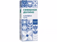 *сливки северная долина 10% 1л 1 — foto 1