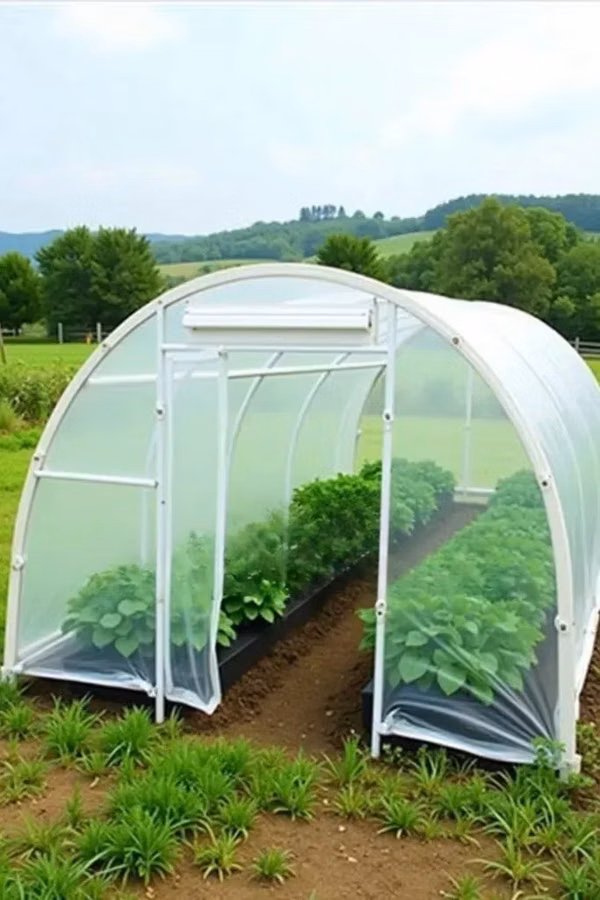Vegetable Plan for Green Polythene