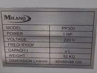 Milano Italia Potatoe Peeler Machine 8l 1hp — 3 зураг