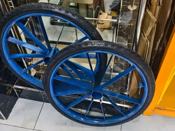 Wheel Barrow - A Pair Wheel Barrow Wheels