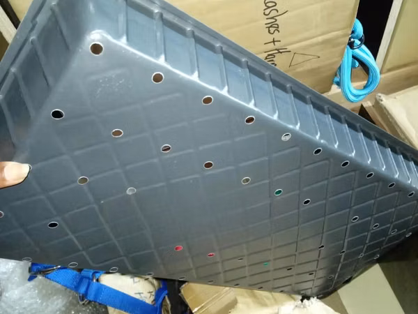 Seedling Trays for Nursery Benches - With Holes