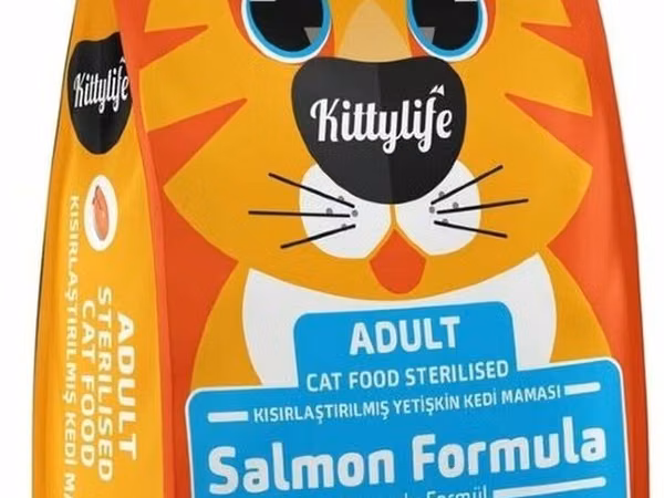 Сухой корм для стерилизованных взрослых кошек Kittylife Salmon Formula