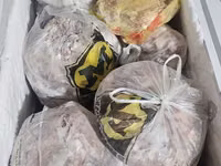 Замороженное мясо в фасованных пакетах баранина -мясо баранина на фарш — फ़ोटो 1