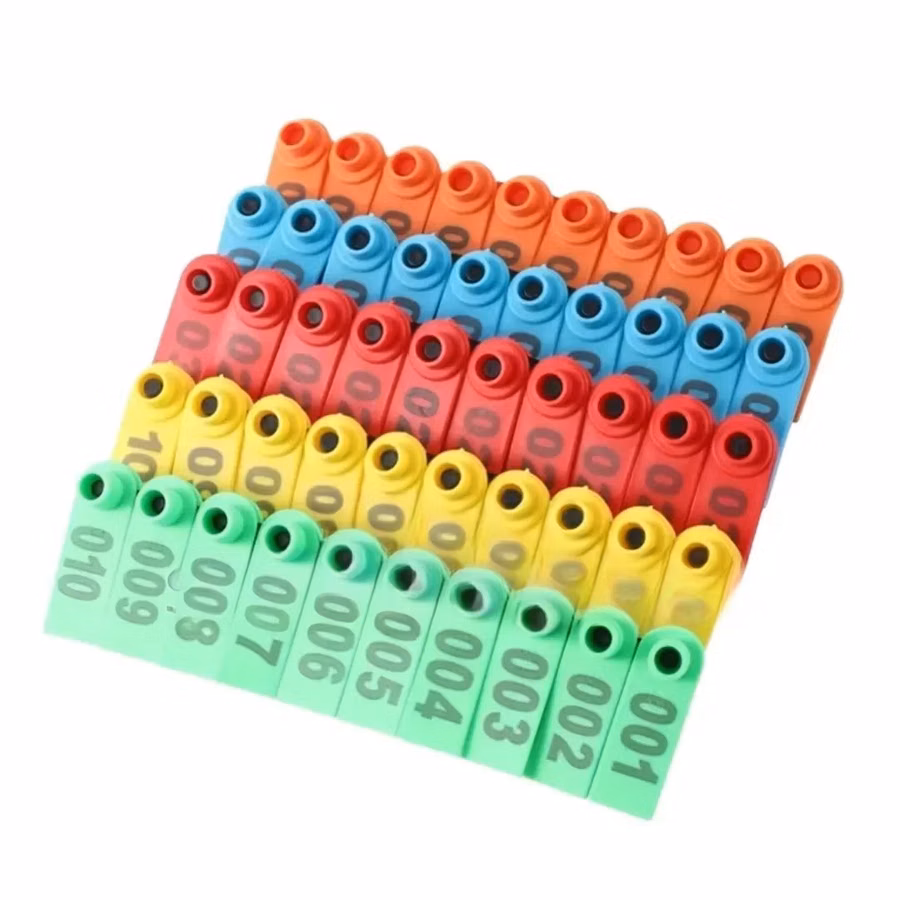 TPU Sheep Ear Tags Are Durable, Flexible & Eco - Friendly - 100pcs