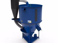 Moara cu aspiratie Kraft 22kw + Amestecator furaje 2000 kg — foto 3
