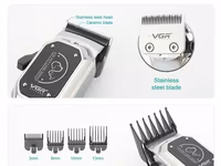 VGR 201 - İt pişik qırxan 1500mAh 2 speed 6500-7000RPM Cord/Cordless" — фото 3