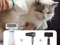 Auto-Clean Pet Grooming Dryer – ev heyvanları üçün fen-daraq Məhsulun — عکس 5