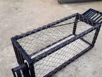 Metalkarkas canlı tələ/qəfəs - Material: qalın divarlı polad profil — foto 5