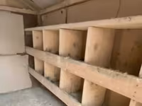 Satılır: Hündür damlı quşxana/kümes - Material: metal profilli karkas — foto 2