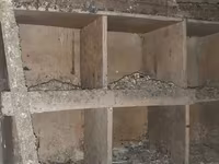 Quş yuvaları və kiçik quşxana - Material: taxta karkas, arakəsməli — fotografija 1