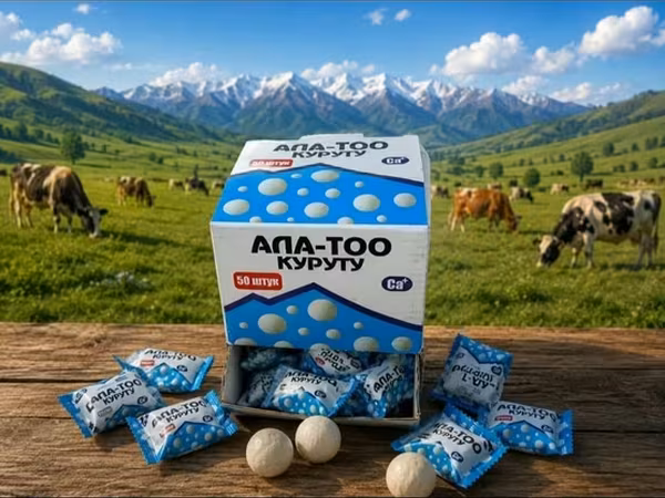 Ала-Тоо Куруту — традиционный киргизский сушёный кисломолочный продукт