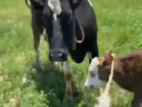 Vaca, Russian Black pied cattle — foto 6
