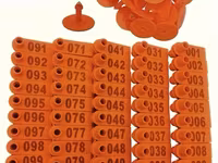 Qoyun/Keçi Qulaq Birqası Dəsti – 001–100 - Komplekt: 100 ədəd nömrəli — foto 2