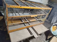 Taxta quş qəfəsi və yuvalama qutusu dəsti - Material: möhkəm taxta — عکس 5