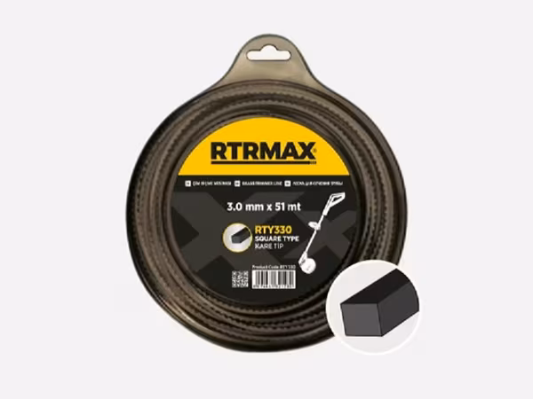 Леска для триммера квадратная RTRMAX RTY330 3U