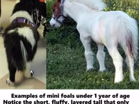 گھوڑا, Miniature horse — تصویر 2