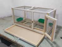 Dovşan,cücə,pişik,hamster,quş ve s kimi ev heyvanlari üçün qəfəsler — عکس 3