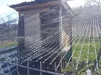 Plasa de plastic pentru voliere si gard. — Foto 4