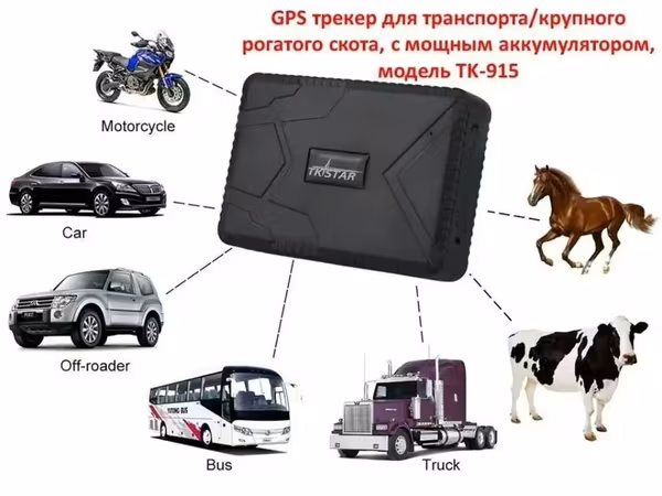 **дылкыларга жана машинага GPS Трекер TK-Star TK-915** -